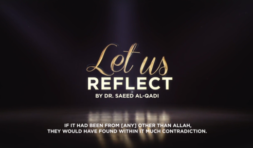 Let Us Reflect