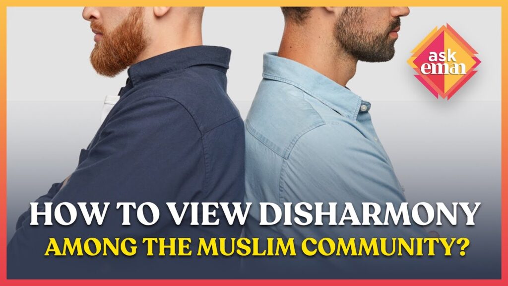 How To View Disharmony Among The Organizations in the Muslim Community?