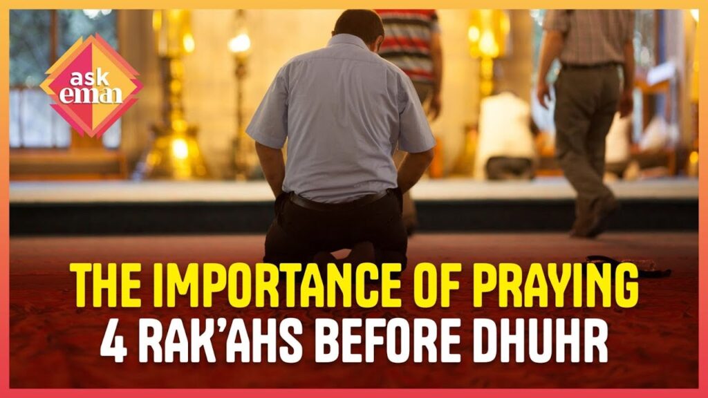 The Importance Of Praying Four Rak’ahs Before Dhuhr https://www.youtube.com/watch?v=1kRciUz1zJM