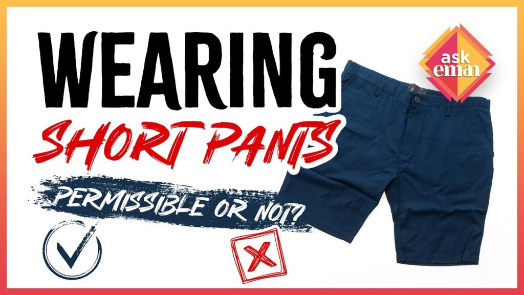 Is It Permissible To Wear Pants That Expose The Knees?