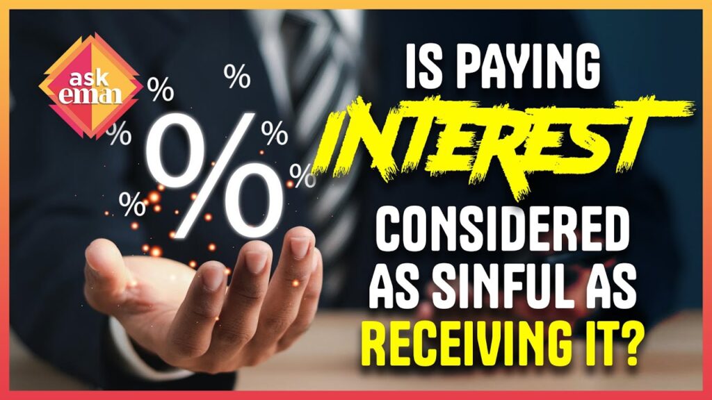 Is Paying Interest Considered As Sinful As Receiving It?