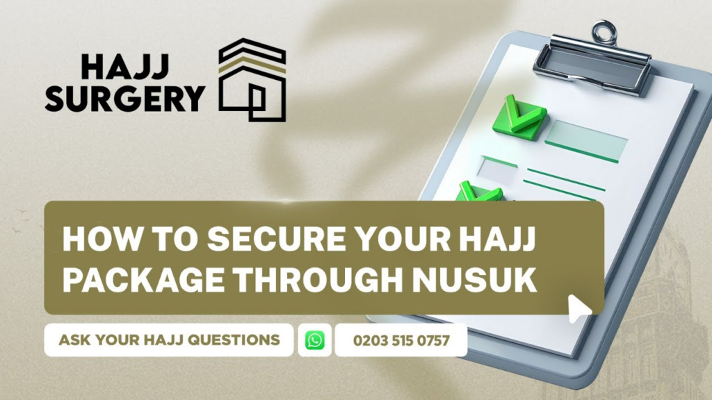 How To Secure Your Hajj Package Through Nusuk | EP 7